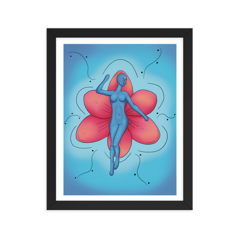 Blooming Framed poster