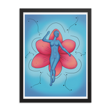 Blooming Framed poster