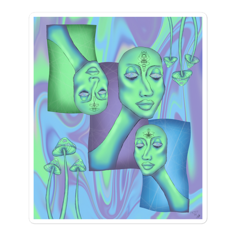 Inter-Dimensional Beings Sticker